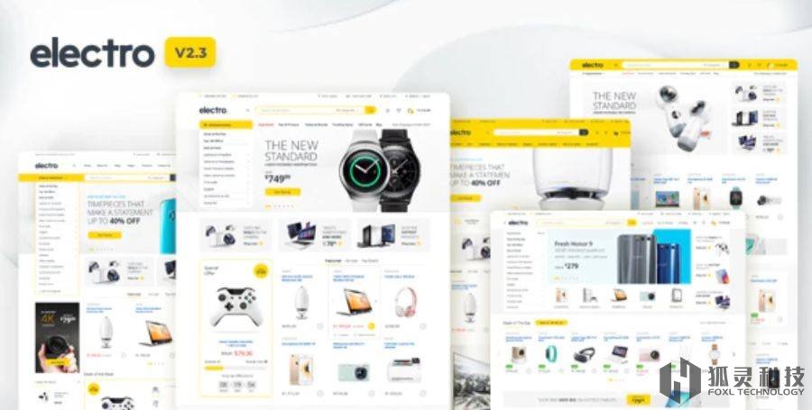 Electro Electronics Store主題 Electro Electronics Store主題